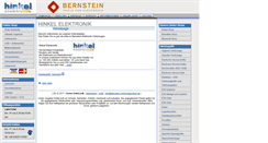 Desktop Screenshot of bernstein-werkzeuge-shop.de