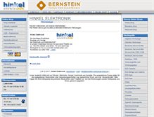 Tablet Screenshot of bernstein-werkzeuge-shop.de